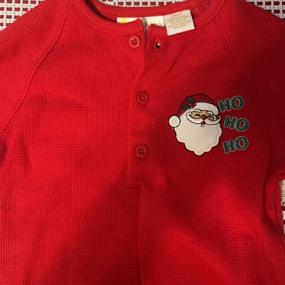 Baby Christmas HO HO HO onesie in size 18 months by Sunshine Baby - Picture 4 of 7